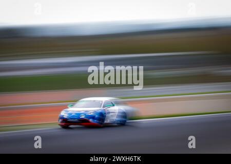 Nogaro, Frankreich. 31. März 2024. E! Während der 1. Runde der Alpine Elf Cup Series 2024, vom 30. März bis 1. April 2024 auf dem Circuit Paul Armagnac in Nogaro, Frankreich - Foto Paul Vaicle/DPPI Credit: DPPI Media/Alamy Live News Stockfoto