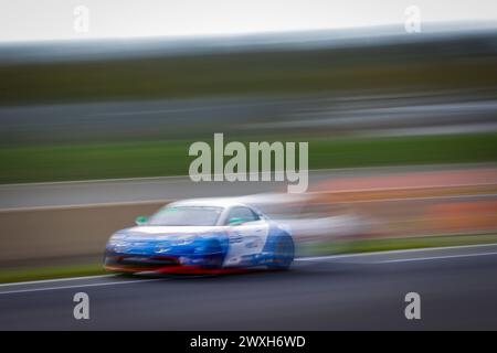 Nogaro, Frankreich. 31. März 2024. Während der 1. Runde der Alpine Elf Cup Series 2024, vom 30. März bis 1. April 2024 auf dem Circuit Paul Armagnac in Nogaro, Frankreich - Foto Paul Vaicle/DPPI Credit: DPPI Media/Alamy Live News Stockfoto