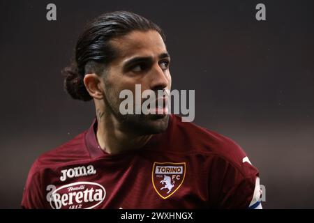 Turin, Italien. 30. März 2024. Ricardo Rodriguez vom FC Turin während des Spiels der Serie A im Stadio Grande Torino, Turin. Der Bildnachweis sollte lauten: Jonathan Moscrop/Sportimage Credit: Sportimage Ltd/Alamy Live News Stockfoto