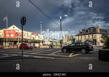 Finglas Village, Dublin, Irland Stockfoto