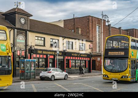 Finglas Village, Dublin, Irland Stockfoto