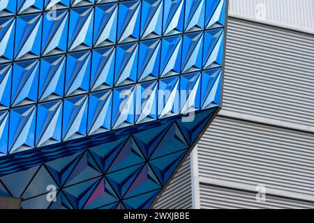 Architektonische Besonderheiten oder Details im Sheldon & Tracy Levy Student Learning Centre (SLC) in Toronto, Kanada Stockfoto