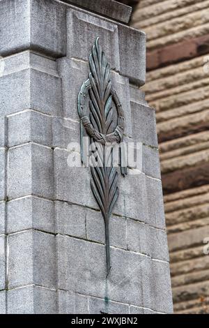 Toronto Cenotaph Architektonisches Merkmal, Kanada Stockfoto