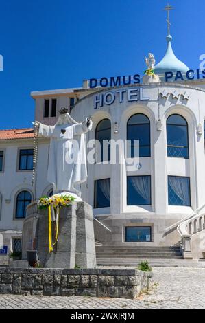 Domus Pacis Fátima Hotel in Fátima, Portugal. Stockfoto