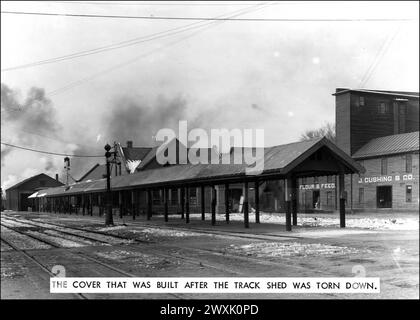 Cheshire Railroad Station in Keene, NH, USA Stockfoto