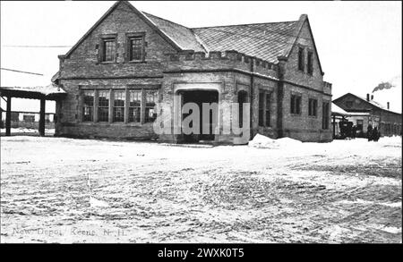 Cheshire Railroad Station in Keene, NH (neu) Stockfoto