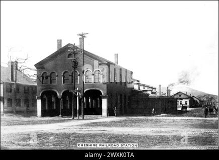 Cheshire Railroad Station in Keene, NH, USA Stockfoto