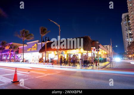 Fort Lauderdale, FL, USA - 30. März 2024: The Drunken Taco Fort Lauderdale Beach FL Stockfoto