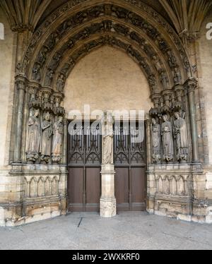 Die Kirche Saint-Germain l'Auxerrois in Paris, Frankreich Stockfoto