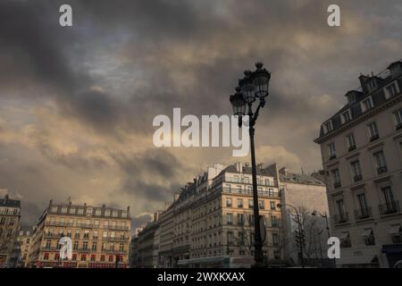 Platz Madeleine - Place de la Madeleine - im 8. Arrondissement von Paris Frankreich Stockfoto