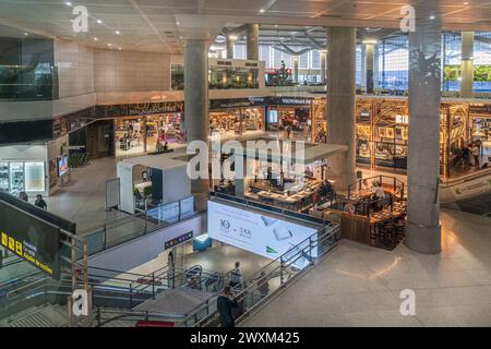 Flughafen Malaga Costa Del Sol Stockfoto