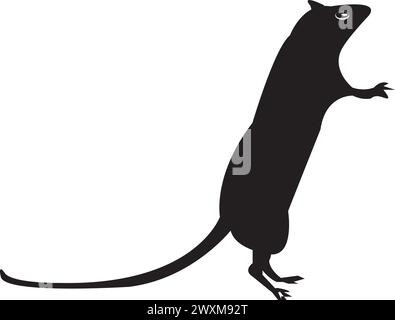 Maussymbol Vektorillustration einfaches Design Stock Vektor