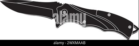 Penknife Symbol Vektordarstellung Symboldesign Stock Vektor