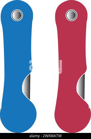 Penknife Symbol Vektordarstellung Symboldesign Stock Vektor