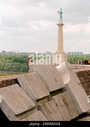 Das Victor-Denkmal, Belgrad, Serbien Stockfoto