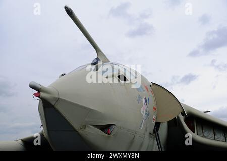 Der Handley Page Victor ist ein strategischer Bomber mit britischem Jetantrieb, der von Handley Page während des Kalten Krieges entwickelt und produziert wurde Stockfoto