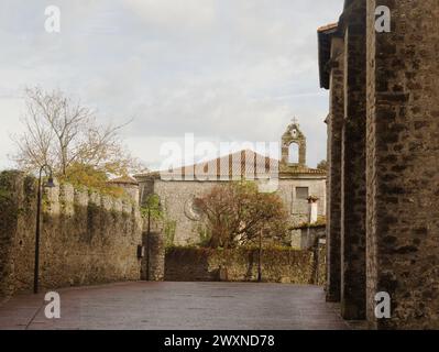 Llanes, Kapelle Capilla del Palacio de los Posada El Cercau, Spanien, Asturien Stockfoto