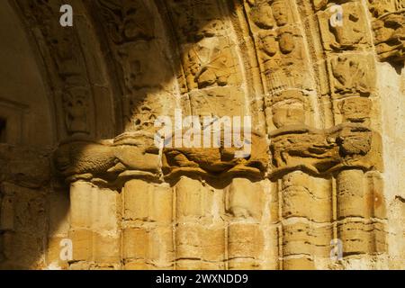 Iglesia de Santa María del Conceyu, Kirche in Llanes, Spanien Stockfoto