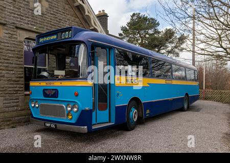 AEC-Abhängigkeit bei Kirkby Stephen West. Cumbria Oster Rallye 2024. Stockfoto