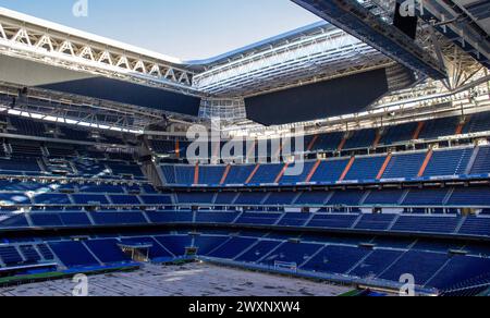 Real Madrid Museum im neuen Santiago Bernabeu Stadion. Januar 2024 Stockfoto