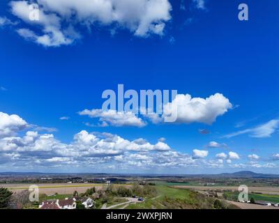 Lyth Hill - in der Nähe von Shrewsbury in Shropshire Stockfoto