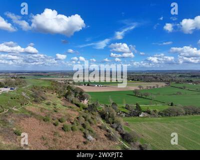 Lyth Hill - in der Nähe von Shrewsbury in Shropshire Stockfoto