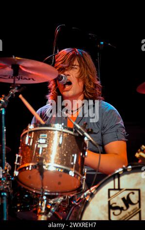 Zac Hanson - Hanson, V2011, Hylands Park, Chelmsford, Essex, Großbritannien - 21. August 2011 Stockfoto