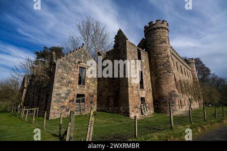 Fetternahe Bischofspalast in der Nähe von Kemnay in Aberdeenshire. Stockfoto