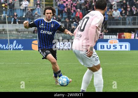 Tomas Esteves (Pisa) während des Spiels Pisa SC gegen Palermo FC, italienischer Fußball Serie B in Pisa, Italien, 1. April 2024 Stockfoto