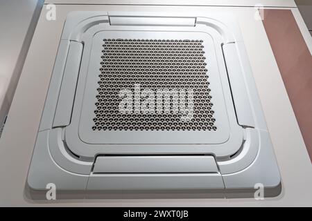 Decke montiert Kassette Typ Air conditioner Stockfoto