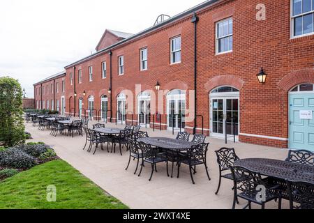 Defense and National Rehabilitation Centre (DNRC), Stanford on Soar, England. 300 Millionen Pfund Klinik für die Streitkräfte, verwaltet von Arup Stockfoto