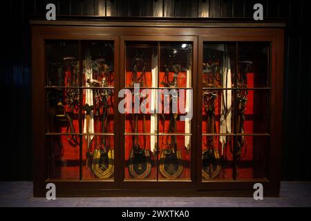 Pferdestraum im Royal Mews - Buckingham Palace Stockfoto