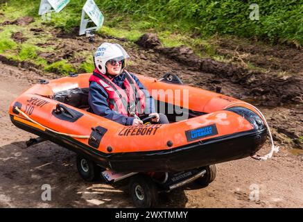 Otterton Soap Box Derby. Stockfoto