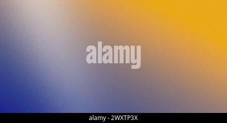 Abstrakter Hintergrund mit blauem und orangefarbenem Farbverlauf. Stockfoto