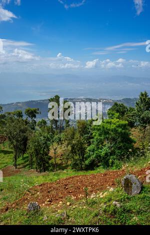 Port-Au-Prince lebendige Landschaft Stockfoto