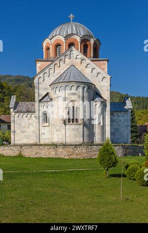 Kirche der Jungfrau, Kloster Studenica, Serbien Stockfoto