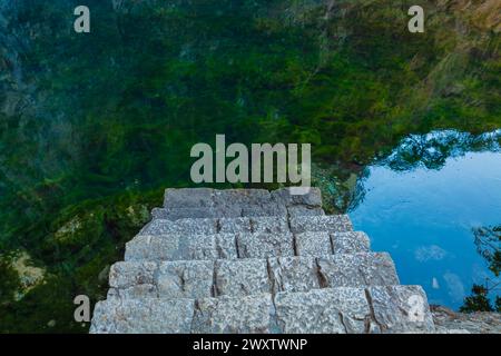 Derwischkloster, Tekke, Blagaj, Mostar, Bosnien Stockfoto