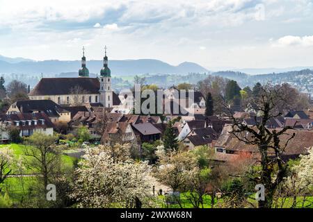 Europa, Schweiz, Baselland, Baselbiet, Birseck, Birsecktal, Arlesheim, Arlesheim BL Stockfoto