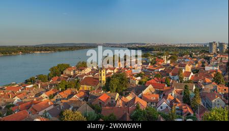Stadtbild von Belgrad, Zemun, Belgrad, Serbien Stockfoto