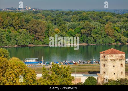 Belgrader Festung, Kalemegdan, Belgrad, Serbien Stockfoto