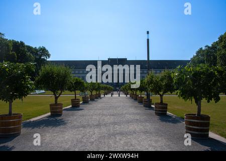 Das Kurfürstliche Schloss in Koblenz Stockfoto