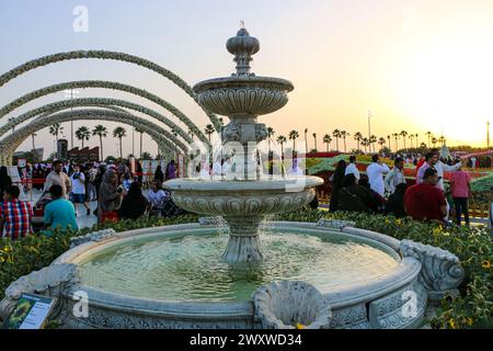 Yanbu, Region Madinah, Saudi-Arabien. 23. März 2019 - Blumenfest - jährliche Veranstaltung der Königlichen Kommission Stockfoto