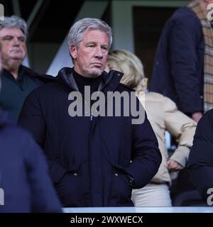 Rotterdam, Niederlande. April 2024. ROTTERDAM, 02.04.2024, Van Donge & de Roo Stadion, niederländischer Fußball Eredivisie, Saison 2023/2024. Marcel Brands Director PSV ?bm Credit: Pro Shots/Alamy Live News Stockfoto