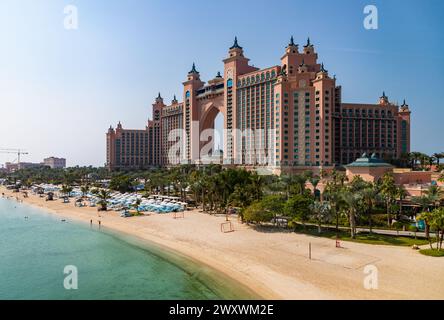 Ein Bild vom Atlantis, dem Palm Hotel. Stockfoto