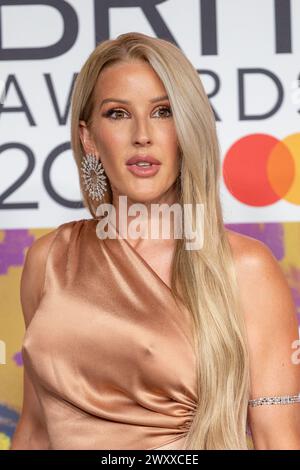 Celebs nehmen an den Brit Awards 2024 im O2 Teil mit: Ellie Goulding Where: London, Vereinigtes Königreich Wann: 02. März 2024 Credit: Phil Lewis/WENN Stockfoto