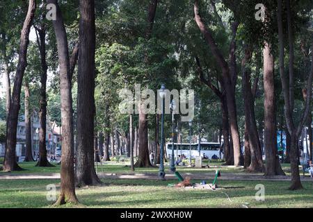 April 30 Park, Ho-Chi-Minh-Stadt (Saigon), Vietnam Stockfoto