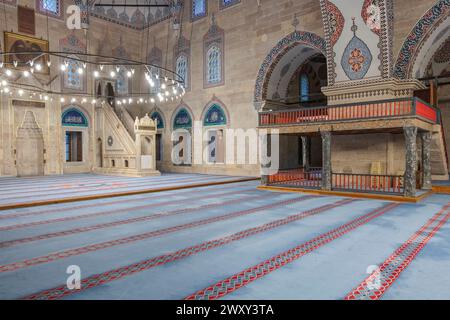 Moschee von Bayezid II im Inneren, 1486, Amasya, Provinz Amasya, Türkei Stockfoto