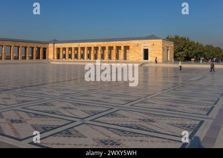 Anitkabir, Mausoleum von Mustafa Kemal Atatürk, Ankara, Türkei Stockfoto