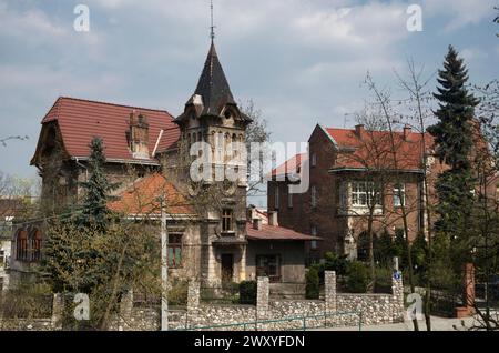 Lasota Square, Stare Podgorze, Krakau, Polen Stockfoto