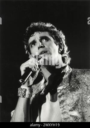 Reims (Nordostfrankreich): Julien Clerc im Konzert (1985) Stockfoto